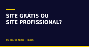 Site grátis (Wix, IA) ou site profissional: quando vale pagar